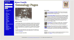 Desktop Screenshot of howegenealogy.org